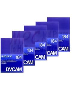 Sony PDV-184N Dvcam 184 Min (Pack of 5)