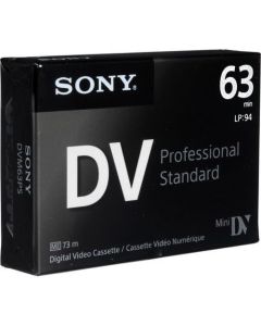 Sony DVM63PS MiniDV 63min Professional Standard - 5 Pack